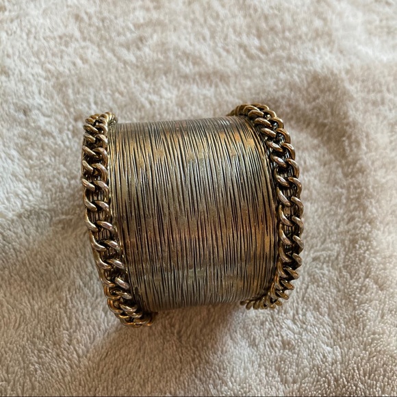 Mango goldtone cuff bracelet - Picture 5 of 9